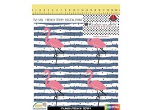 French Terry - Fräulein v. Julie - Flamingo Stripes
